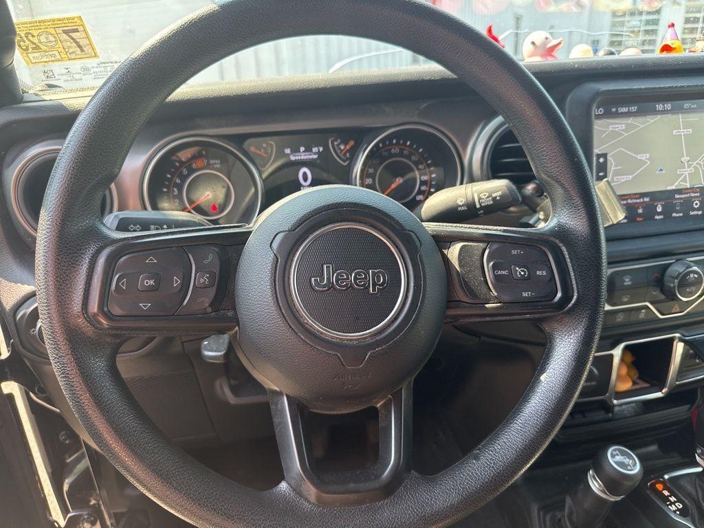 used 2021 Jeep Wrangler car, priced at $27,697