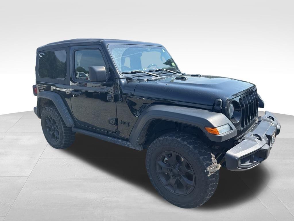 used 2021 Jeep Wrangler car, priced at $27,697