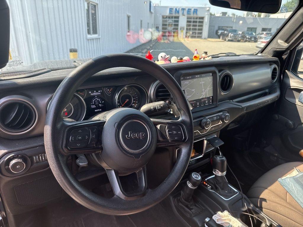 used 2021 Jeep Wrangler car, priced at $27,697