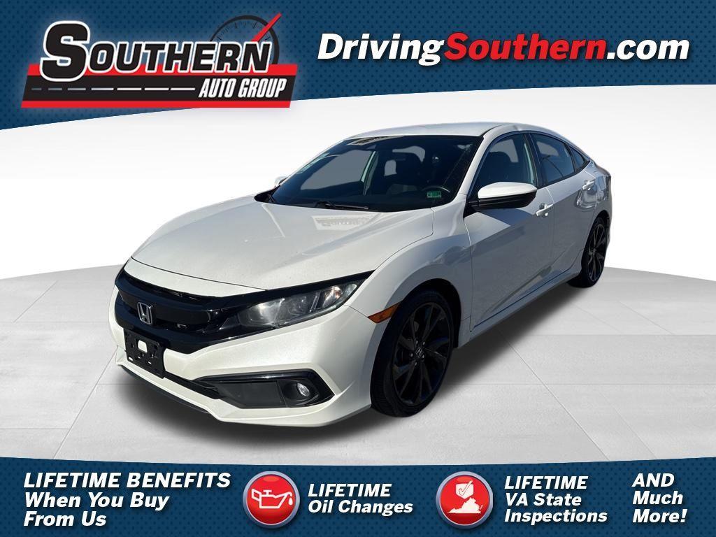 used 2019 Honda Civic car, priced at $19,706