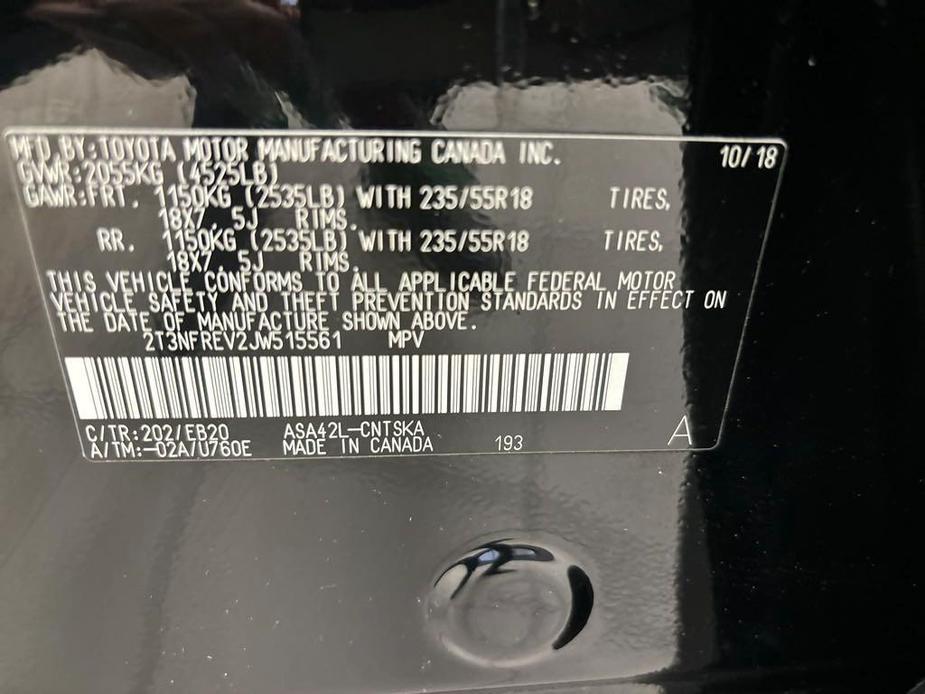 used 2018 Toyota RAV4 car, priced at $19,030
