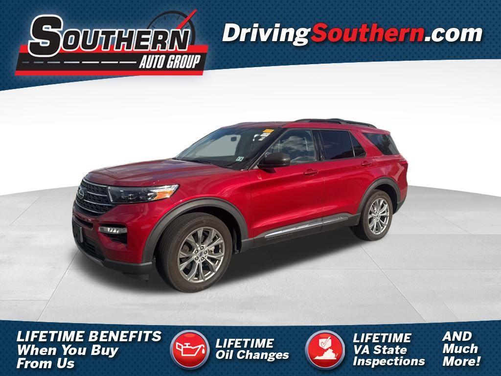 used 2021 Ford Explorer car, priced at $25,999