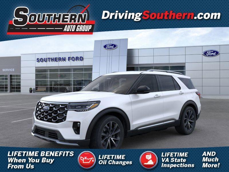 new 2025 Ford Explorer car, priced at $56,673