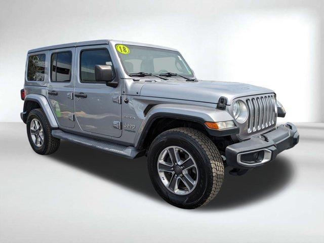 used 2018 Jeep Wrangler Unlimited car, priced at $24,486