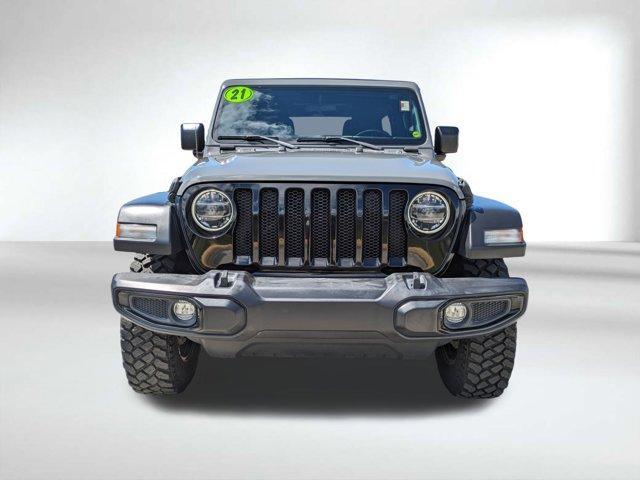 used 2021 Jeep Wrangler Unlimited car, priced at $30,896