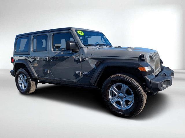 used 2019 Jeep Wrangler Unlimited car, priced at $25,464