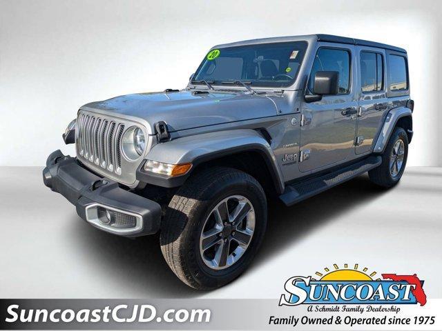 used 2020 Jeep Wrangler Unlimited car, priced at $35,312