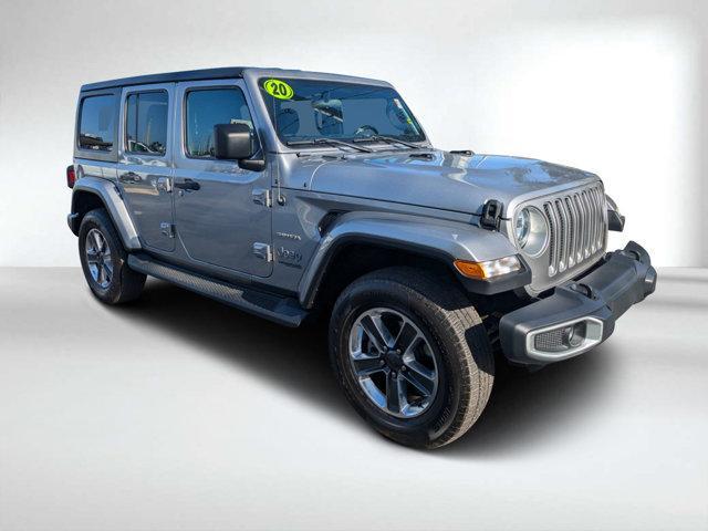 used 2020 Jeep Wrangler Unlimited car, priced at $33,669