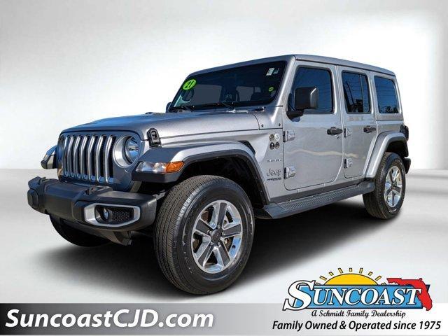 used 2021 Jeep Wrangler Unlimited car, priced at $35,444