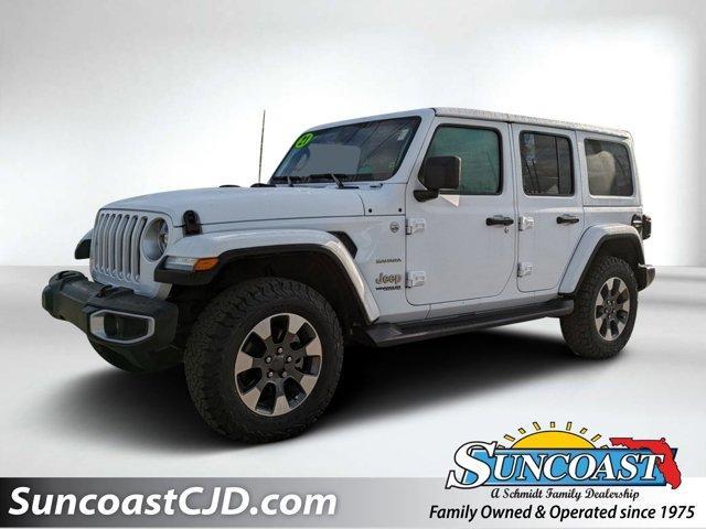 used 2021 Jeep Wrangler Unlimited car, priced at $39,270