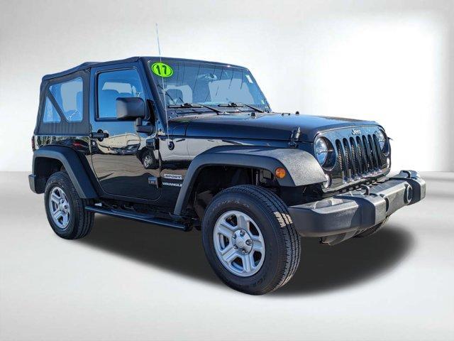 used 2017 Jeep Wrangler car, priced at $18,986