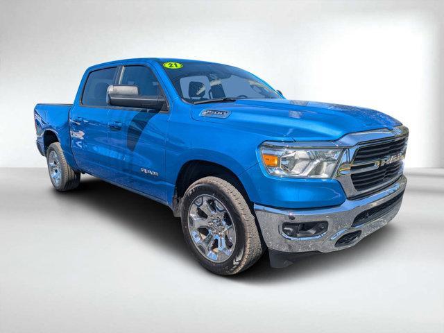 used 2021 Ram 1500 car, priced at $37,177