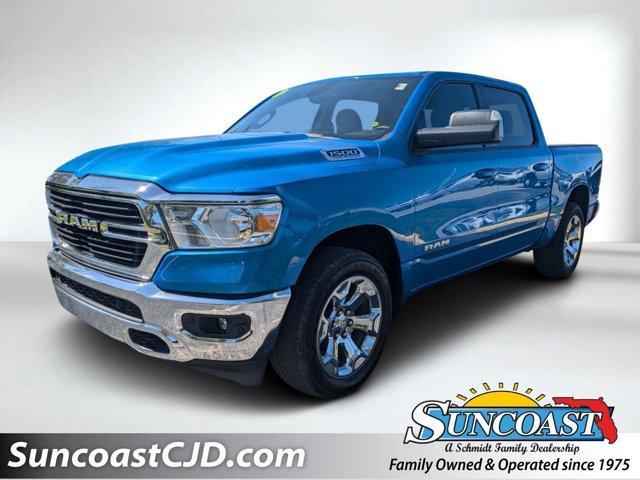 used 2021 Ram 1500 car, priced at $37,177