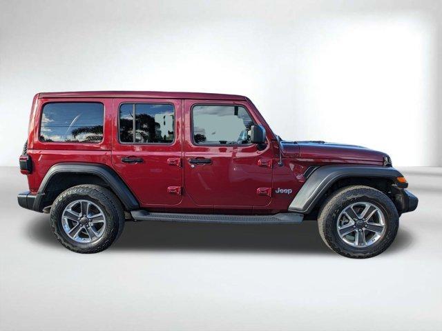 used 2021 Jeep Wrangler Unlimited car, priced at $31,968