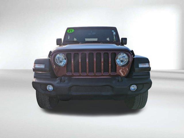 used 2021 Jeep Wrangler Unlimited car, priced at $31,968