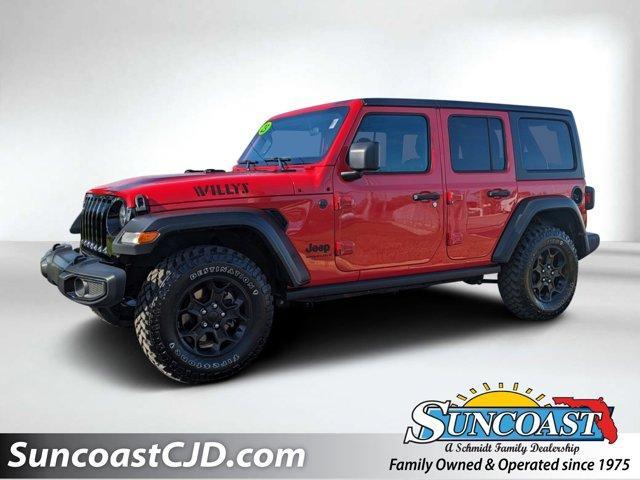 used 2023 Jeep Wrangler car, priced at $38,805