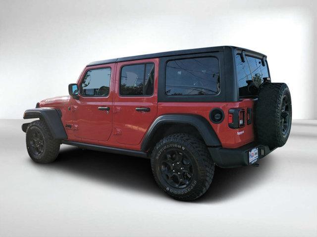 used 2023 Jeep Wrangler car, priced at $38,805