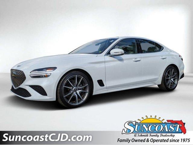 used 2023 Genesis G70 car, priced at $30,966