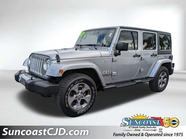 used 2016 Jeep Wrangler Unlimited car, priced at $20,954