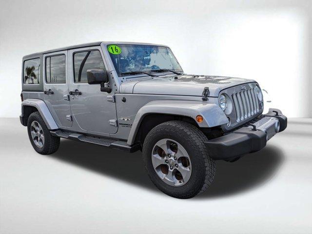 used 2016 Jeep Wrangler Unlimited car, priced at $20,954