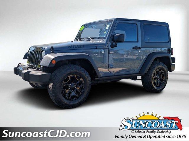 used 2015 Jeep Wrangler car, priced at $19,264