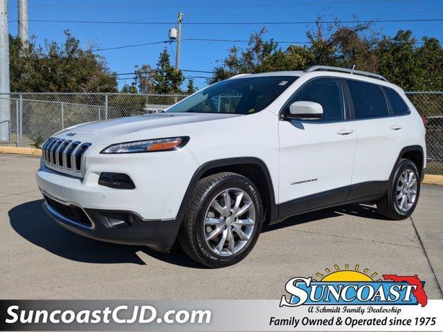 used 2018 Jeep Cherokee car, priced at $20,998