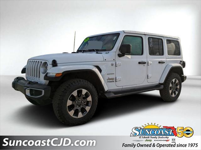 used 2021 Jeep Wrangler Unlimited car, priced at $32,290