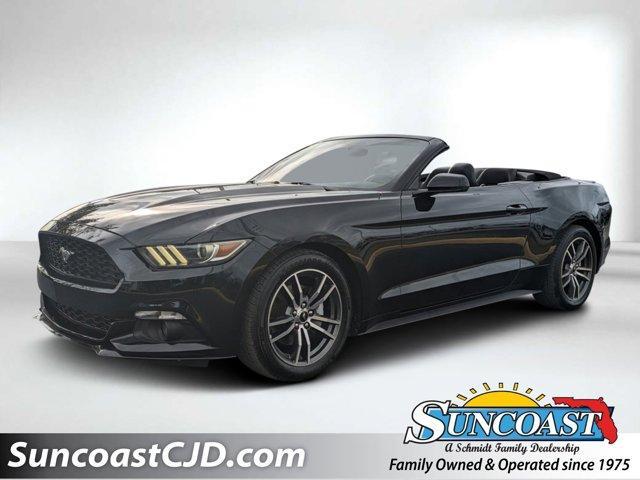 used 2017 Ford Mustang car, priced at $19,105