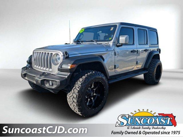 used 2019 Jeep Wrangler Unlimited car, priced at $31,782