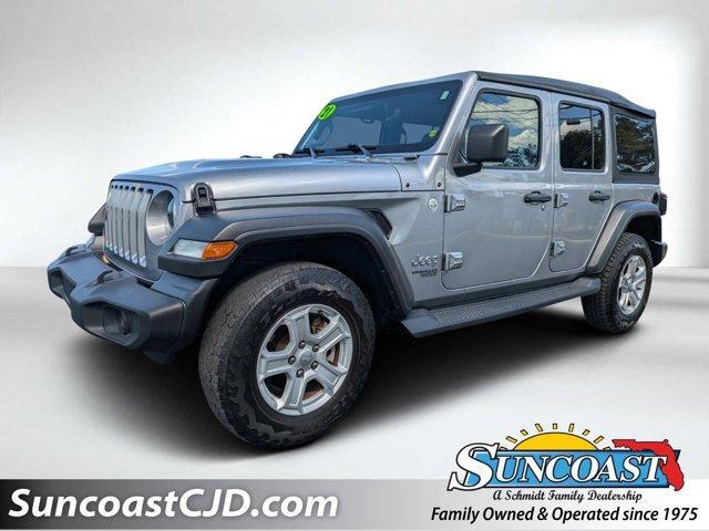 used 2021 Jeep Wrangler Unlimited car, priced at $35,970