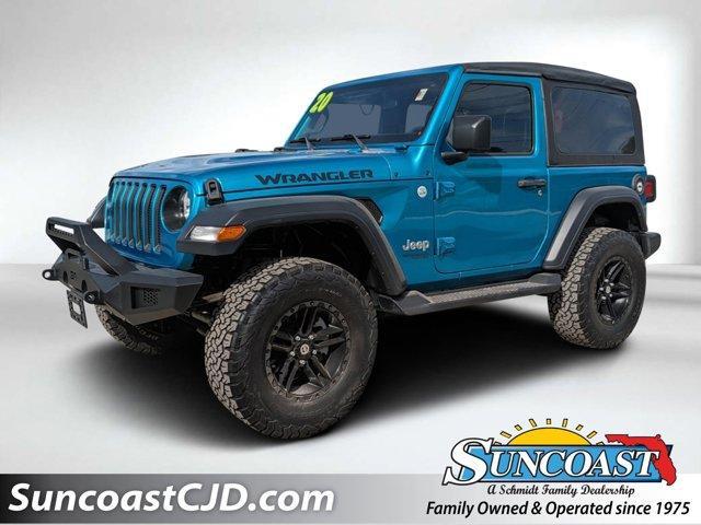 used 2020 Jeep Wrangler car, priced at $29,843