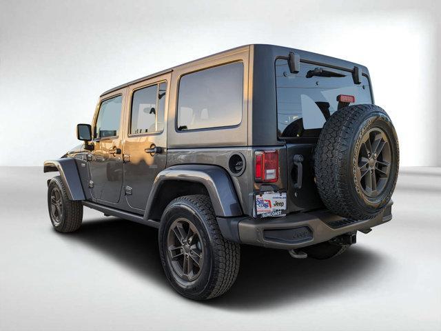 used 2017 Jeep Wrangler Unlimited car, priced at $25,709