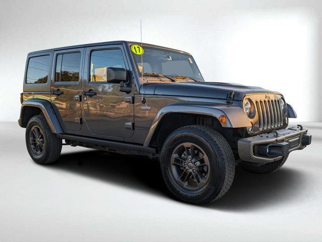 used 2017 Jeep Wrangler Unlimited car, priced at $25,709