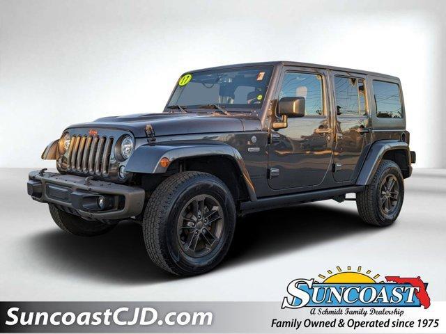 used 2017 Jeep Wrangler Unlimited car, priced at $25,709