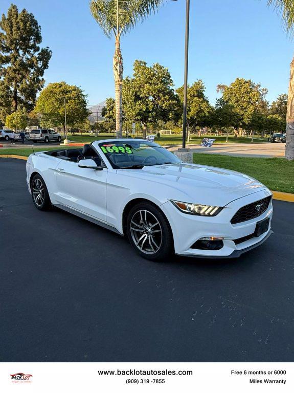 used 2016 Ford Mustang car, priced at $14,500