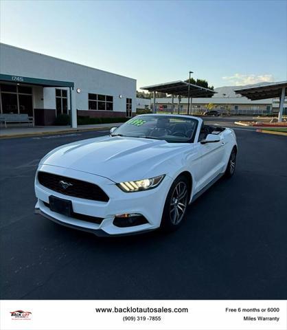 used 2016 Ford Mustang car, priced at $14,500