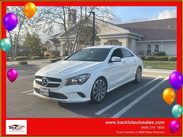 used 2018 Mercedes-Benz CLA 250 car, priced at $14,500