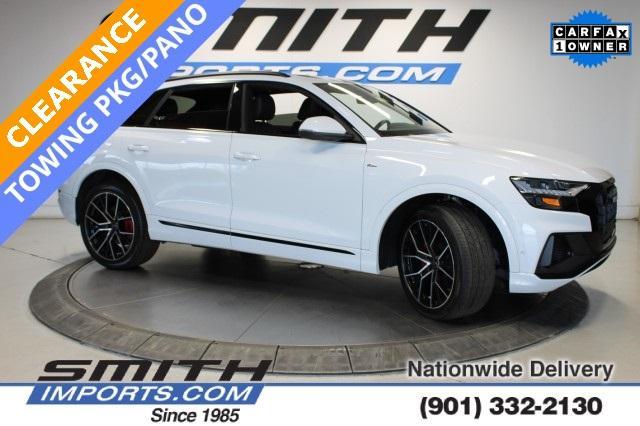 used 2021 Audi Q8 car, priced at $44,950