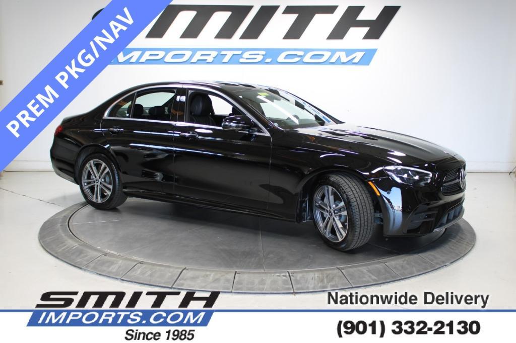 used 2021 Mercedes-Benz E-Class car, priced at $34,550