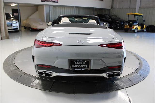 used 2022 Mercedes-Benz AMG SL 55 car, priced at $74,685