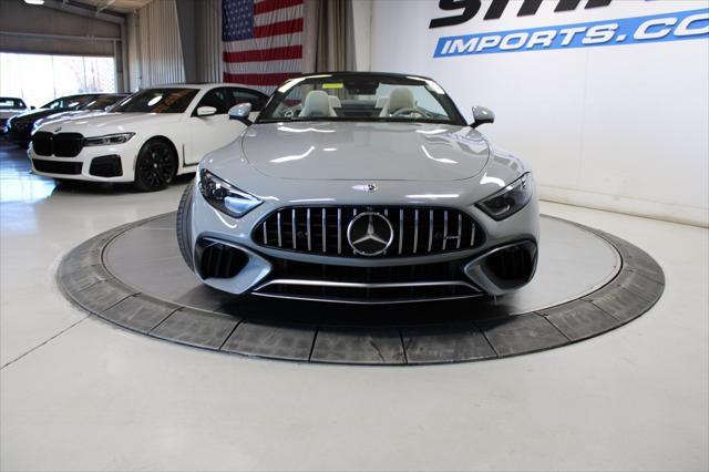 used 2022 Mercedes-Benz AMG SL 55 car, priced at $74,685