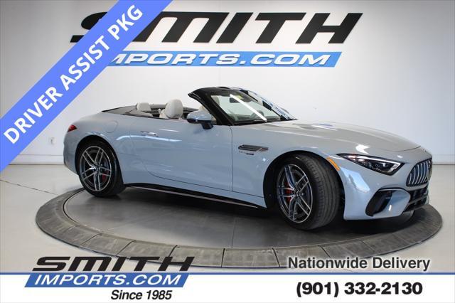 used 2022 Mercedes-Benz AMG SL 55 car, priced at $74,685