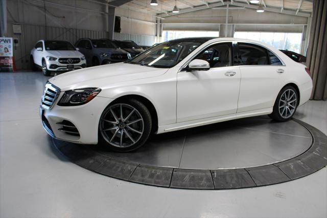 used 2019 Mercedes-Benz S-Class car, priced at $46,495