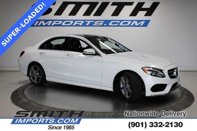 used 2016 Mercedes-Benz C-Class car, priced at $11,940