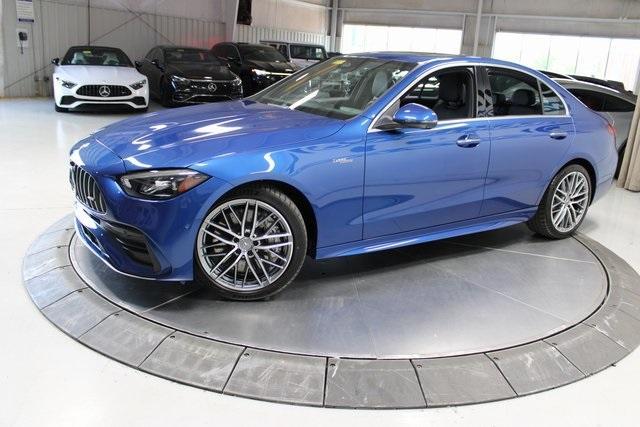 used 2023 Mercedes-Benz AMG C 43 car, priced at $47,697