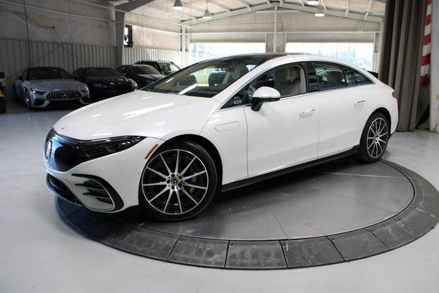 used 2023 Mercedes-Benz EQS 580 car, priced at $54,225