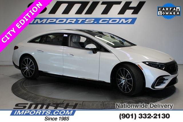 used 2023 Mercedes-Benz EQS 580 car, priced at $54,225