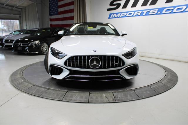 used 2023 Mercedes-Benz AMG SL 55 car, priced at $109,875