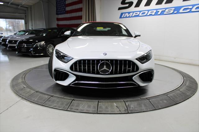 used 2023 Mercedes-Benz AMG SL 55 car, priced at $109,875