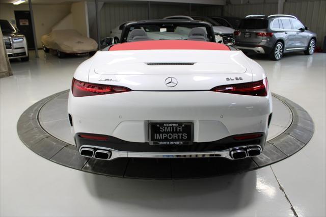 used 2023 Mercedes-Benz AMG SL 55 car, priced at $109,875